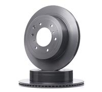 2x BREMBO Disque de frein Arrière pour MITSUBISHI PAJERO IV (V8W, V9W) 332mm