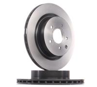 2x BREMBO Disque de frein Arrière pour NISSAN 350 Z (Z33) 322mm 09.7356.21