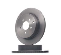 2x BREMBO Disque de frein Arrière pour NISSAN MURANO (Z50) 308mm 09.B265.11