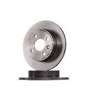 2x BREMBO Disque de frein Arrière pour OPEL Astra H 3/5 portes (A04) 240mm