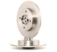 2x BREMBO Disque de frein Arrière pour OPEL Crossland X (P17) 249mm 08.9512.27