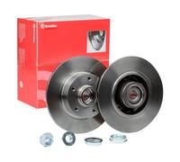 2x BREMBO Disque de frein Arrière pour RENAULT Megane IV 3/5 portes (B9A/M/N)