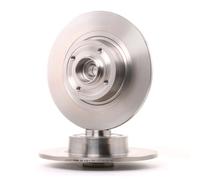 2x BREMBO Disque de frein Arrière pour RENAULT Scénic II (JM) 270mm 08.A135.17