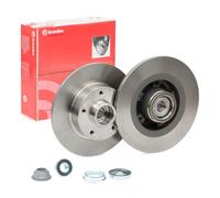 2x BREMBO Disque de frein Arrière pour RENAULT Scénic III (JZ0/1) Fluence (L3)