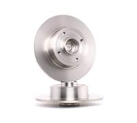 2x BREMBO Disque de frein Arrière pour RENAULT Twingo II 3 portes (CN0) 240mm