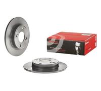 2x BREMBO Disque de frein Arrière pour SUZUKI SWIFT V (AZ) 228mm 08.D248.11