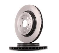 2x BREMBO Disque de frein Arrière pour TESLA Model S (5YJS) Model X (5YJX) 365mm