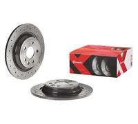 2x BREMBO Disque de frein Arrière pour VOLVO V70 III (135) V60 (155, 157) 302mm
