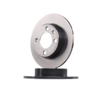 2x BREMBO Disque de frein Arrière pour VW Golf IV 3/5 portes (1J1) 230mm