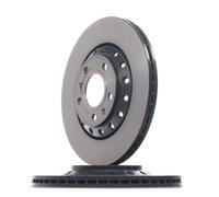 2x BREMBO Disque de frein Arrière pour VW Phaeton 310mm 09.A269.11