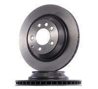 2x BREMBO Disque de frein Arrière pour VW Touareg I (7LA, 7L6, 7L7) 358mm