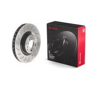 2x BREMBO Disque de frein Avant 344mm 09.B746.61