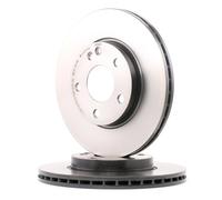 2x BREMBO Disque de frein Avant convient pour MERCEDES-BENZ Classe B (W245)