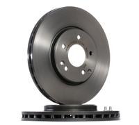 2x BREMBO Disque de frein Avant convient pour MERCEDES-BENZ Classe C Berline