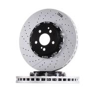 2x BREMBO Disque de frein Avant convient pour MERCEDES-BENZ Classe C Berline