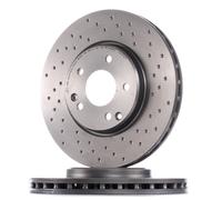 2x BREMBO Disque de frein Avant convient pour MERCEDES-BENZ SLK (R170) 300mm