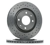 2x BREMBO Disque de frein Avant convient pour PEUGEOT 206 3/5 portes (2A/C)