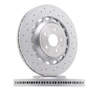 2x BREMBO Disque de frein Avant pour AUDI A3 Sportback (8VA, 8VF) 370mm