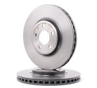 2x BREMBO Disque de frein Avant pour AUDI A4 B8 Avant (8K5) Q5 (8RB) 320mm