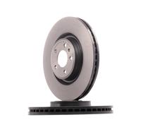 2x BREMBO Disque de frein Avant pour AUDI A4 B8 Avant (8K5) Q5 (8RB) 345mm