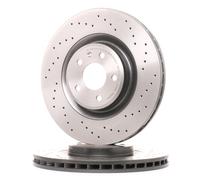 2x BREMBO Disque de frein Avant pour AUDI A4 B8 Avant (8K5) Q5 (8RB) 345mm