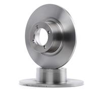 2x BREMBO Disque de frein Avant pour BMW 02 Berline (E10) 240mm 08.1432.10