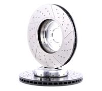 2x BREMBO Disque de frein Avant pour BMW 1 5 portes (F20) 3 Touring (F31) 370mm