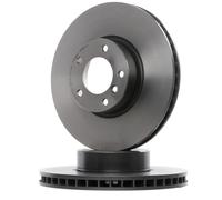 2x BREMBO Disque de frein Avant pour BMW 5 Berline (E39) 5 Touring (E39) 324mm