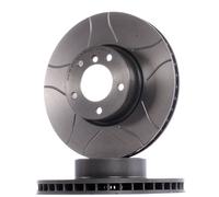 2x BREMBO Disque de frein Avant pour BMW 5 Berline (E39) 5 Touring (E39) 324mm