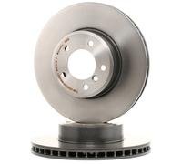 2x BREMBO Disque de frein Avant pour BMW 5 Berline (E60) 324mm 09.9172.11