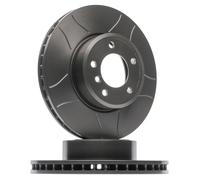 2x BREMBO Disque de frein Avant pour BMW 5 Berline (E60) 5 Touring (E61) 324mm