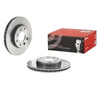 2x BREMBO Disque de frein Avant pour CHEVROLET KALOS 236mm 09.3090.11