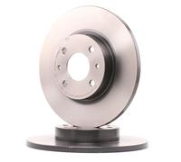 2x BREMBO Disque de frein Avant pour FIAT 500 3 portes (312) 257mm 08.5086.11