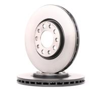 2x BREMBO Disque de frein Avant pour FIAT 500X (334) 281mm 09.A721.11