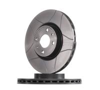 2x BREMBO Disque de frein Avant pour FIAT Doblo I Cargo (223) 284mm 09.4939.75