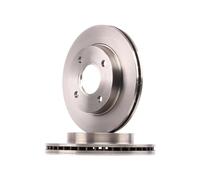 2x BREMBO Disque de frein Avant pour FORD Fiesta Mk4 3/5 portes (JAS, JBS) 240mm