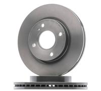 2x BREMBO Disque de frein Avant pour FORD Fiesta Mk6 3/5 portes (JA8, JR8) 258mm