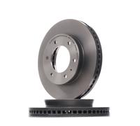 2x BREMBO Disque de frein Avant pour FORD Ranger Mk3 (TKE) 302mm 09.C424.11