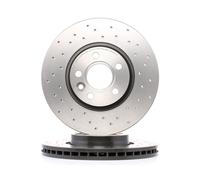 2x BREMBO Disque de frein Avant pour FORD S-Max Mk1 (WA6) 300mm 09.A427.1X