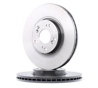 2x BREMBO Disque de frein Avant pour HONDA Accord VII Berline (CL, CN) 300mm