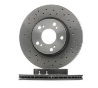 2x BREMBO Disque de frein Avant pour HONDA CIVIC VIII Hatchback (FN, FK) STREAM