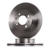 2x BREMBO Disque de frein Avant pour HYUNDAI i10 (PA) pour KIA Picanto (SA)