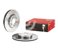 2x BREMBO Disque de frein Avant pour HYUNDAI ix35 (LM, EL, ELH) 280mm 09.9574.10