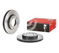 2x BREMBO Disque de frein Avant pour KIA SORENTO I (JC) 302mm 09.9545.11