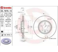2x BREMBO Disque de frein Avant pour MG ZT-T Break pour ROVER 75 (RJ) 284mm