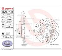 2x BREMBO Disque de frein Avant pour MINI 3/5 portes (R56) 3/5 portes (R50, R53)