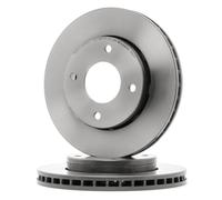 2x BREMBO Disque de frein Avant pour MITSUBISHI COLT VI (Z3A, Z2A) 256mm