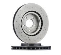 2x BREMBO Disque de frein Avant pour NISSAN 350 Z (Z33) 350 Z Roadster (Z33)