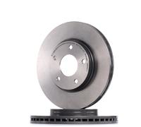 2x BREMBO Disque de frein Avant pour NISSAN JUKE (F15) PULSAR 3/5 portes (C13)