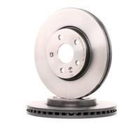 2x BREMBO Disque de frein Avant pour OPEL Astra J 5 portes (P10) 276mm